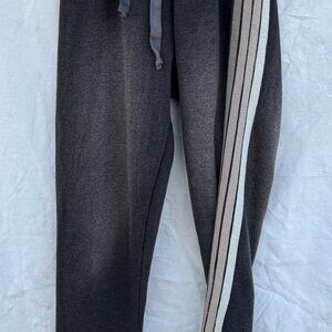 Aviator Nation - Charcoal 5-Stripe Sweatpants - Size XS